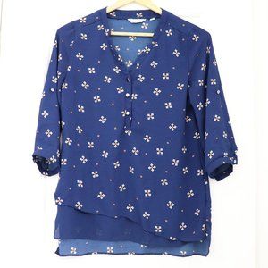 Reitmans XS blue top